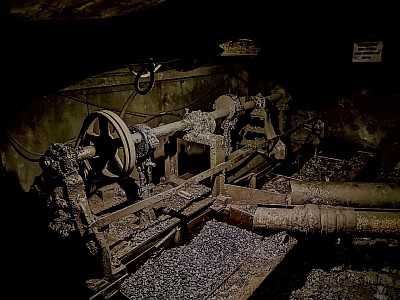 The washing  plant at Ayle Colliery.