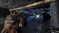 Putting on a sump, Ayle Colliery.