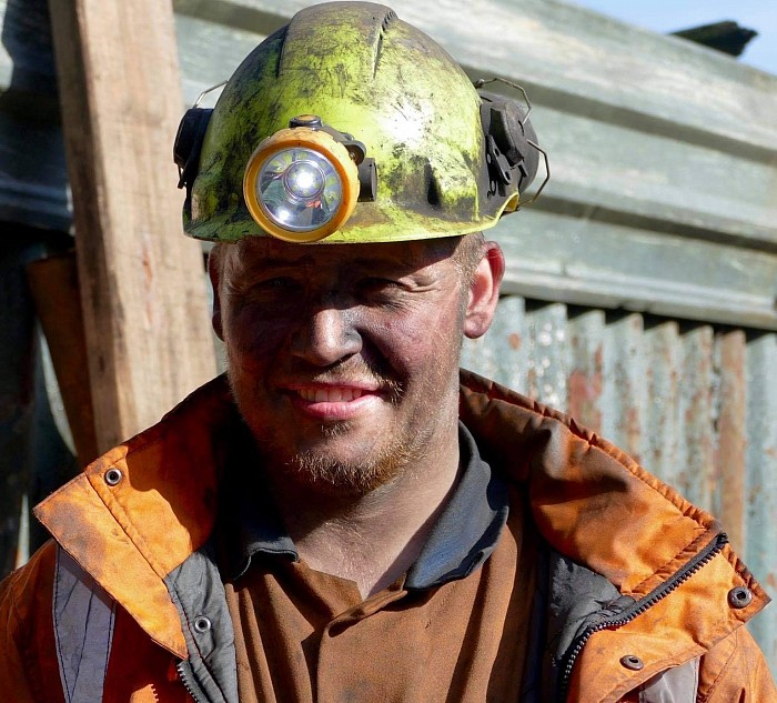 Alastair Shepherd, underground manager at Ayle Colliery.