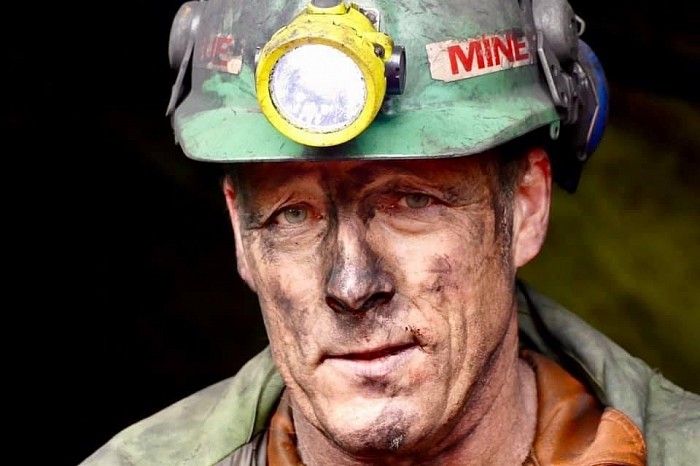 Jez Cooper, miner at Ayle Colliery.